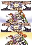  flandre_scarlet hong_meiling izayoi_sakuya koakuma konpaku_youmu patchouli_knowledge remilia_scarlet silent_comic touhou yagimiwa 