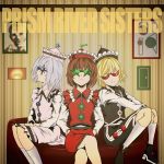  lunasa_prismriver lyrica_prismriver merlin_prismriver multiple_girls re_mortal siblings sisters sunglasses tetsua_rei touhou 