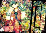  abstract hatsune_miku meola paint_splatter solo vocaloid 