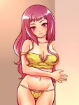  cleavage long_hair mound_of_venus navel original red_hair redhead solo tsuutenkaaku 