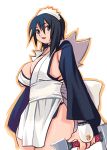  black_hair breasts headdress highres iroha large_breasts maid nomura_ryouji samurai_spirits snk 