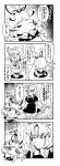  abua alice_margatroid bespectacled blush_stickers comic glasses hair_ribbon hairband highres medicine_melancholy monochrome ribbon rope su-san tears tied touhou translation_request wings 