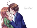  almost_kiss austria_(hetalia) axis_powers_hetalia couple hungary_(hetalia) tagme 