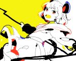  animal_ears drawr meteoll monochrome mouse_ears mouse_tail nazrin oekaki red_eyes short_hair solo spot_color tail touhou 