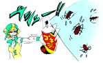  bug cockroach gum_(jsr) helmet insect jet_set_radio translation_request 