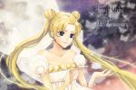  birthday bishoujo_senshi_sailor_moon blonde_hair blue_eyes butterfly crystal double_bun hair_ornament hairpin long_hair merami moon princess princess_serenity smile solo tsukino_usagi twintails 