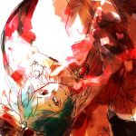  blue_hair kurau_kii lowres no_hat no_headwear remilia_scarlet short_hair solo touhou 