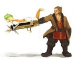  bel_(pokemon) belle_(pokemon) bow_(weapon) crossbow crossover dragon_age dragon_age_2 highres pokemon varric weapon what 