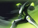  glowing kaburagi_t_kotetsu kkr male neon_trim power_armor power_suit solo superhero tiger_&amp;_bunny wild_tiger 