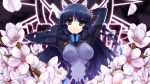  artist_request blue_hair bodysuit breasts character_request erect_nipples flower flowers highres long_hair mechagirl misaki_kurehito muvluv muvluv_alternative muvluv_alternative_chronicles sendou_yuzuka solo 