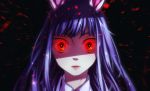 bad_id bunny_ears eyes laraha lips long_hair purple_hair rabbit_ears red_eyes reisen_udongein_inaba touhou 