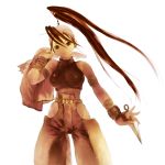  ibuki kunai long_hair n-jin ninja ponytail street_fighter street_fighter_iv weapon 