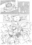  android blood blood_on_face capcom check_translation comic death dying helmet long_hair lying monochrome on_back open_mouth rockman rockman_x shouji_2 spoilers translation_request very_long_hair x x_(rockman) zero_(rockman) 