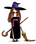  brown_hair detached_sleeves dragon&#039;s_crown dragon's_crown dress flat_chest hair_over_one_eye hat long_hair mahito_(tranjistor) skeleton sorceress_(dragon&#039;s_crown) sorceress_(dragon's_crown) staff strapless_dress tranjistor witch_hat young 