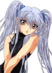  hoshino_ruri kidou_senkan_nadesico long_hair official_art silver_hair solo twintails 