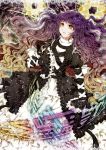  akatuki_taku dress gradient_hair hijiri_byakuren multicolored_hair sorcerer's_sutra_scroll touhou 