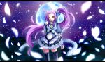  charry_blossoms moon pink_hair siren space stars suite_precure yellow_eyes 