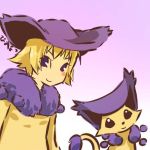  blonde_hair blush_stickers cosplay delcatty female hat hitec human moemon personification pokemon pokemon_(creature) pokemon_(game) pokemon_rse purple_eyes smile tail translation-request translation_request violet_eyes 