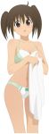  absurdres bra highres lingerie panties sawanatsu_kotone softenni towel underwear vector_trace 