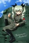  1girl absurdres anchovy girls_und_panzer highres official_art scan tagme 