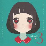  black_hair blush bob_cut calendar face food fruit lowres march original suzushiro_sayu 