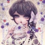  envelope flower hair_bow sailorbon school_uniform serafuku solo takatora 