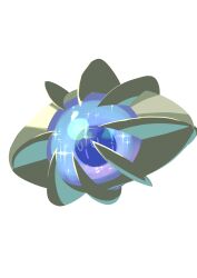  absurdres closed_eyes commentary_request cosmoem full_body highres ki_no_maru no_humans pokemon pokemon_(creature) pokemon_focus simple_background solo u_u white_background 