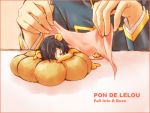  chibi code_geass cosplay lelouch_lamperouge lowres male mecco miniboy mister_donut pon_de_lion pon_de_lion_(cosplay) sleeping solo 