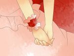  aenobas comic flandre_scarlet hammer_(sunset_beach) hand_holding hands holding_hands multiple_girls remilia_scarlet siblings silent_comic sisters touhou wrist_cuffs 