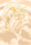  angel angel_wings bishoujo_senshi_sailor_moon blonde_hair blue_eyes dress ishoujo_senshi_sailor_moon long_hair princess princess_serenity solo twintails wings 