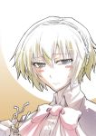  android blonde_hair blue_eyes blush_stickers bow persona persona_3 portrait school_uniform segami_daisuke short_hair 