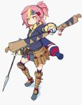  arrow bow bow_(weapon) capcom cosplay hinamori_amu monster_hunter monster_hunter_portable_3rd najimi_shin shugo_chara! solo weapon 
