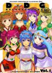  6+girls annet_myer annotated annotation_request character_request cosmic_fantasy crossover docoi dragon_quest dragon_quest_iii el_viento lucia_(madura_no_tsubasa) luna_noah lunar lunar:_the_silver_star madura_no_tsubasa multiple_girls partially_annotated sage_(dq3) saya_(cosmic_fantasy) sunsoft valkyrie_(vnd) valkyrie_no_densetsu yellow_background 
