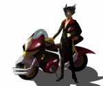  achimo blue_eyes giima_(pokemon) male motorcycle pokemon pokemon_black_and_white pokemon_bw vehicle 