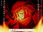  broly dragon_ball dragon_ball_z dragonball_z fire flame flandre_scarlet hat lowres shirosato touhou translation_request wings 