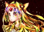  acid_trip bad_id bow cure_muse cure_muse_(yellow) hair_bow heart magical_girl mysterious_precure_(suite_precure) ninomae precure shirabe_ako solo spoilers suite_precure 