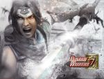  angry close dynasty_warriors dynasty_warriors_7 koei sangoku_musou shield solo spear warrior weapon zhao_yun 