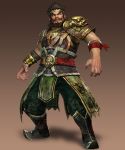  angry beard boots cg dynasty_warriors dynasty_warriors_7 koei male muscles sangoku_musou shield solo warrior zhang_fei 