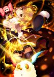  drill_hair grandia_(artist) mahou_shoujo_madoka_magica thigh-highs thighhighs tomoe_mami twin_drills vertical-striped_legwear vertical_stripes zettai_ryouiki 