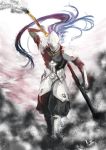  absurdres blazblue hakumen highres long_hair male nanaya_(daaijianglin) solo sword weapon 