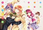  angel_vein anger_vein bad_id harmonia hat hinata_(angel_beats!) naoi_ayato ooyama_(angel_beats!) otonashi_(angel_beats!) school_uniform serafuku yuri_(angel_beats!) 