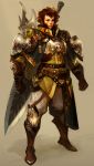  armor artist_request fantasy male solo source_request sword weapon 