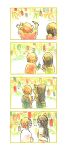  4koma akiyama_mio blush comic k-on! multiple_girls sagami_(aikodesyo) smile tainaka_ritsu tanabata 