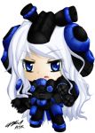  blue_eyes starcraft starcraft_2 terran_marauder white_hair 