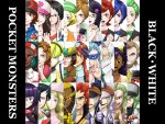  aloe_(pokemon) araragi_(pokemon) araragi_papa arty_(pokemon) beard bel_(pokemon) bell_(pokemon) blonde_hair blue_eyes card cattleya_(pokemon) cheren_(pokemon) corn_(pokemon) cowboy cowboy_hat dent_(pokemon) dicembre04 elite_four english everyone facial_hair fingerless_gloves fingernails flower fuuro_(pokemon) geechisu_(pokemon) giima_(pokemon) glasses gloves green_hair grey_eyes grin gym_leader hachiku_(pokemon) hair_flower hair_ornament hairband hairclip hat highres holding holding_card holding_poke_ball iris_(pokemon) kamitsure_(pokemon) kudari_(pokemon) looking_at_viewer makomo_(pokemon) mask n_(pokemon) nobori_(pokemon) pen pod_(pokemon) pointing poke_ball poke_ball_theme pokedex pokemon pokemon_(game) pokemon_black_and_white pokemon_bw red_eyes red_hair renbu_(pokemon) shaga_(pokemon) shikimi_(pokemon) smile title_drop touko_(pokemon) touya_(pokemon) western yacon_(pokemon) 