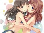  atelier_rorona atelier_totori kishida_mel rororina_fryxell swimsuit totooria_helmold 