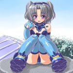  character_request dd_(artist) doll doll_joints grey_hair purple_eyes raptias thighhighs violet_eyes 