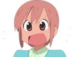  casual nichijou open_mouth short_hair solo tachibana_misato 