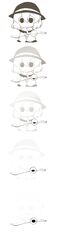  bad_id chibi distress eiri_(eirri) eyeball eyes fading hat highres komeiji_koishi monochrome opening_eyes sad solo tears third_eye touhou when_you_see_it 