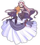 :d atelier_(series) atelier_iris atelier_iris_grand_phantasm bangs blush bonnet bow choker dress frills futaba_jun gem gradient_hair gust hairband hug jewelry long_hair looking_at_viewer mole multicolored_hair necklace official_art open_mouth ouse_kohime pamela_ibiss parted_bangs payot purple_hair red_eyes ribbon silver_hair simple_background smile solo standing stuffed_animal stuffed_toy teddy_bear very_long_hair wavy_hair white_background white_dress wide_sleeves 